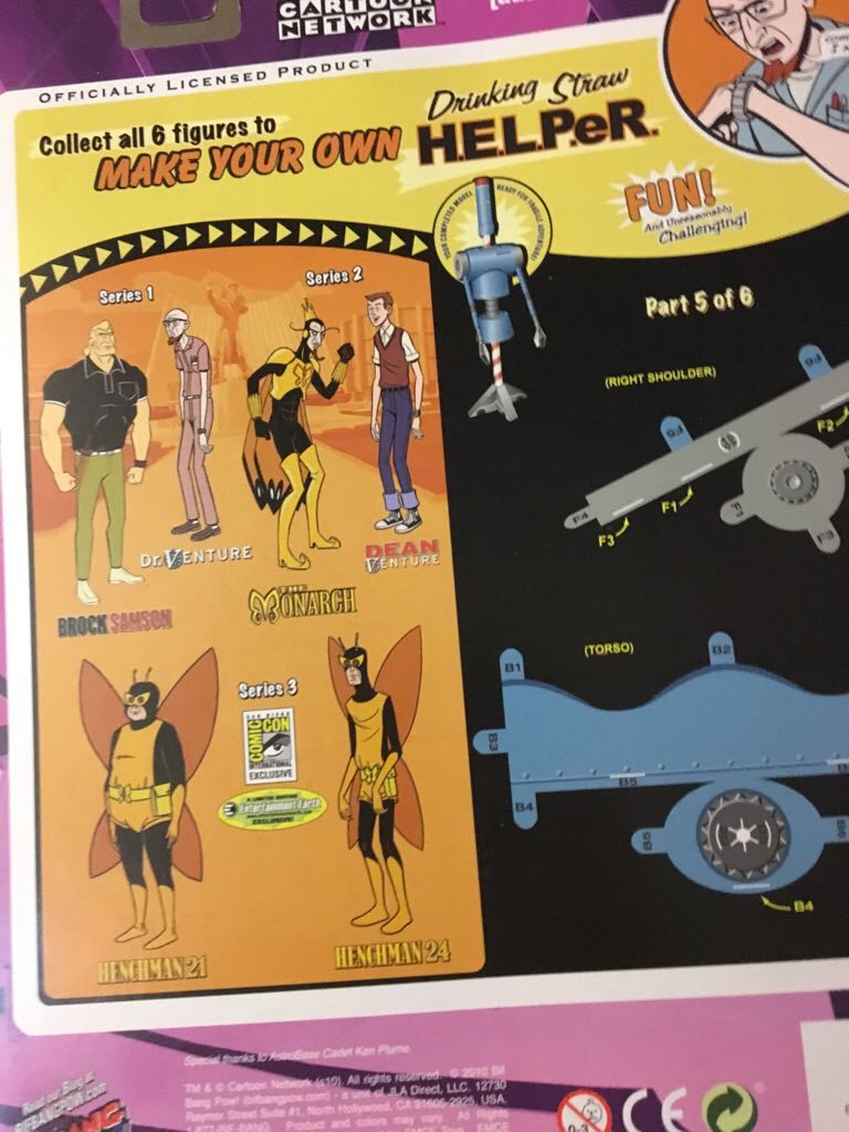 Henchman 21 - Big Bang Pow (The Venture Bros.) action figure collectible [Barcode 814826011269] - Main Image 2