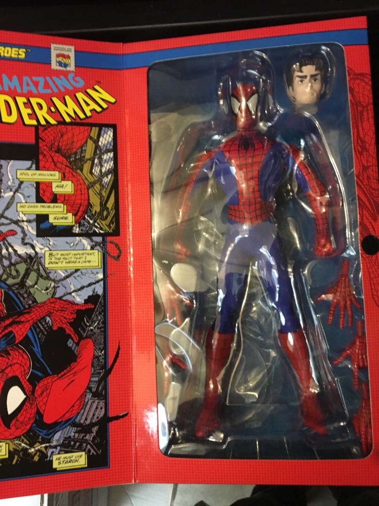 REAL ACTION HEROES AMAZING SPIDER-MAN - Medicom (Real Action Heroes) action figure collectible [Barcode 4530956102467] - Main Image 2