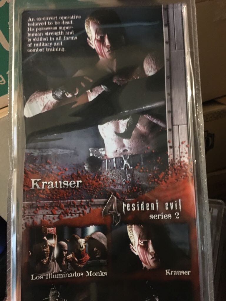 Krauser - Neca (Resident Evil 4) action figure collectible [Barcode 634482393116] - Main Image 2