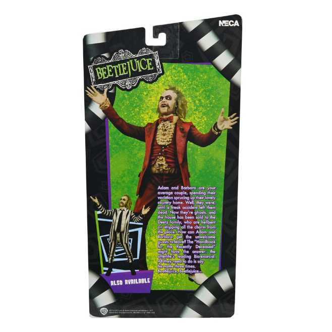 Beetlejuice (Red Tuxedo)  - Neca (Beetlejuice) action figure collectible [Barcode 634482607169] - Main Image 3
