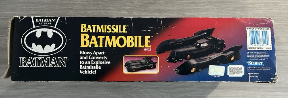 Batmissle Batmobile - Kenner (Batman Returns) action figure collectible [Barcode 076281639109] - Main Image 3