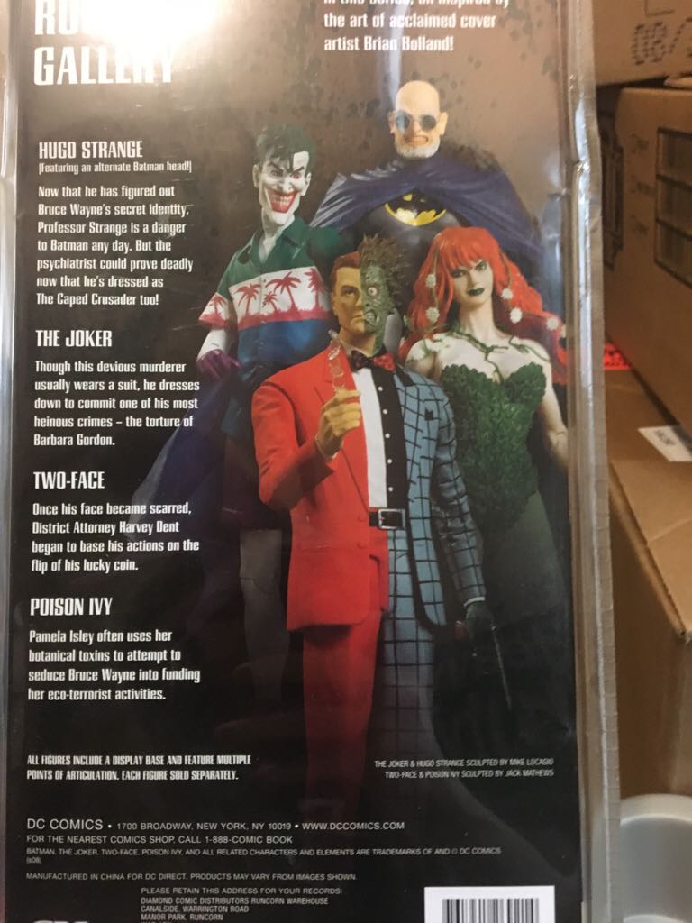 The Joker (killing Joke) - DC Direct (Secret Files) action figure collectible [Barcode 761941269214] - Main Image 2