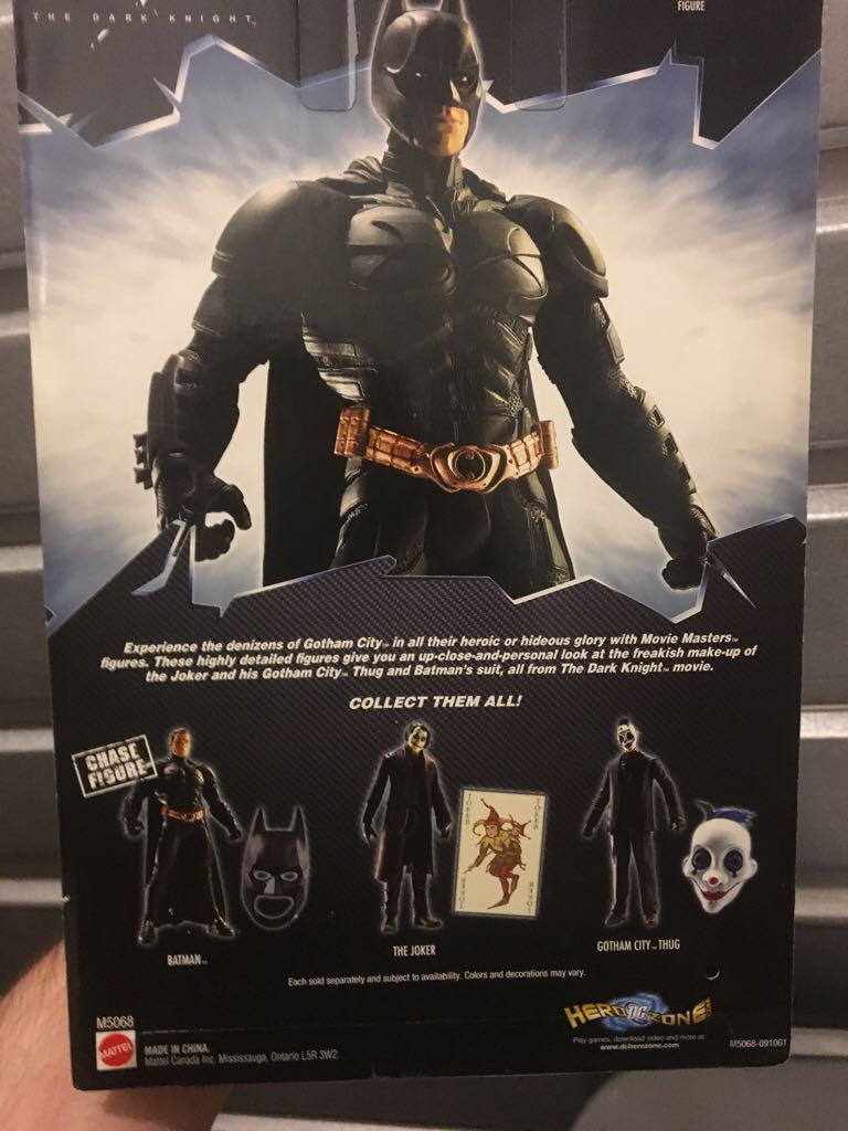 Batman (The Dark Knight) - Batman (Mattel) (Batman The Dark Knight Movie Masters) action figure collectible - Main Image 2