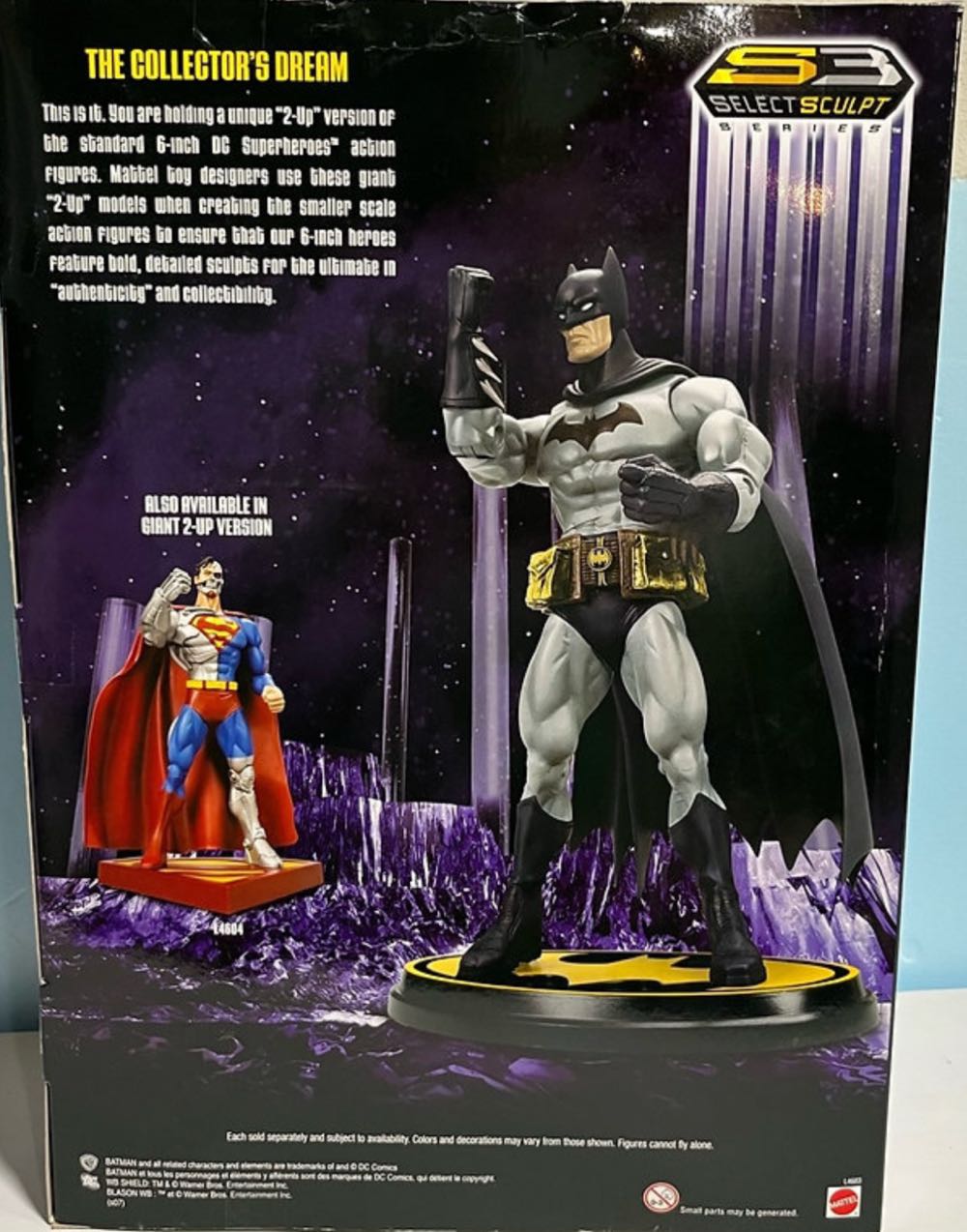 Batman 12” - Mattel,INC (DC Super Heroes) action figure collectible [Barcode 027084498387] - Main Image 3