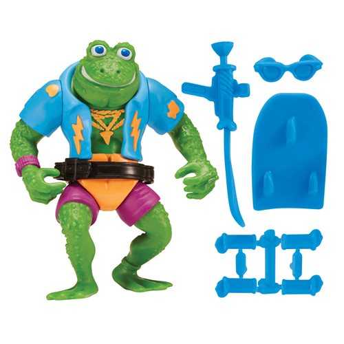 TMNT: Genghis Frog (classic re-release) - Playmates Toys (TMNT Classic (Reissue)) action figure collectible [Barcode 043377810056] - Main Image 4