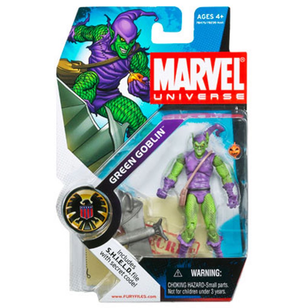 Marvel: Green Goblin - Hasbro (Marvel Universe: Fury Files) action figure collectible - Main Image 2