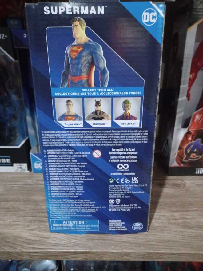 Batman and Superman Action Figures - Spinmaster (DC Comics) action figure collectible [Barcode 778988463277] - Main Image 4