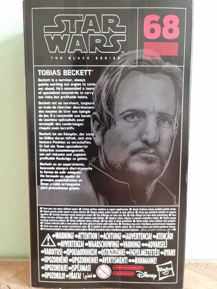 Tobias Beckett - Hasbro (The Force Awakens) action figure collectible [Barcode 5010993542710] - Main Image 2