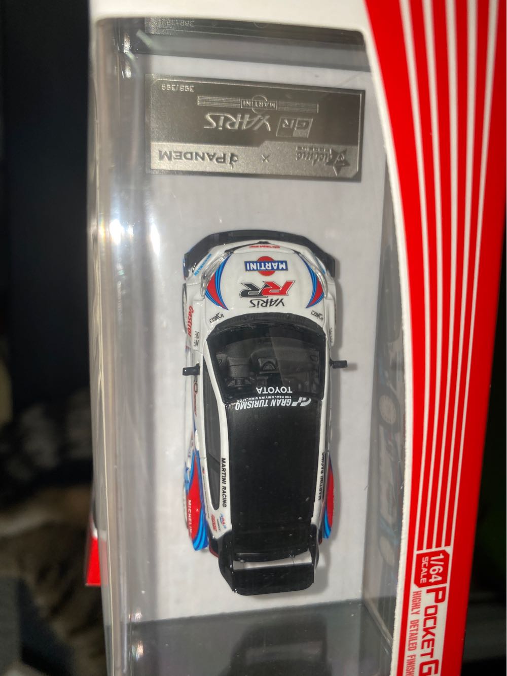Toyota GR Yaris Pandem Rocket Bunny - Fuelme (Martini) action figure collectible - Main Image 4