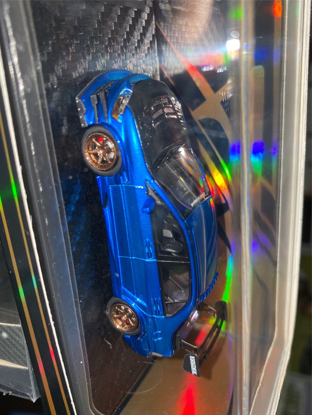 Mitsubishi Lancer Evolution 9 - Error 404 (Blue) action figure collectible - Main Image 2