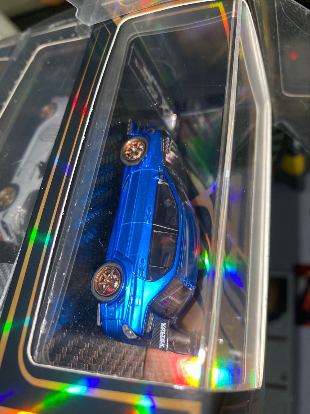 Mitsubishi Lancer Evolution 9 - Error 404 (Blue) action figure collectible - Main Image 3