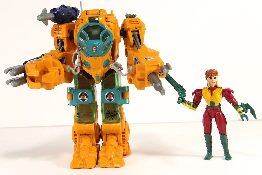 Exo-Squad: Rita Torres with Field Sergeant E-Frame - Playmates (Exo-Squad Series 2) action figure collectible - Main Image 3