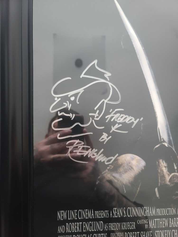 Freddy VS Jason Signed 27x40 Poster  (Horror) action figure collectible - Main Image 2
