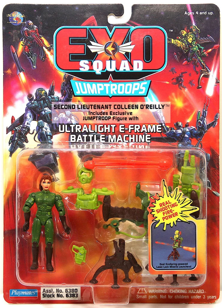Exo-Squad: Second Lieutenant Colleen O’Reilly - Playmates (Exo-Squad Jumptroops) action figure collectible - Main Image 2