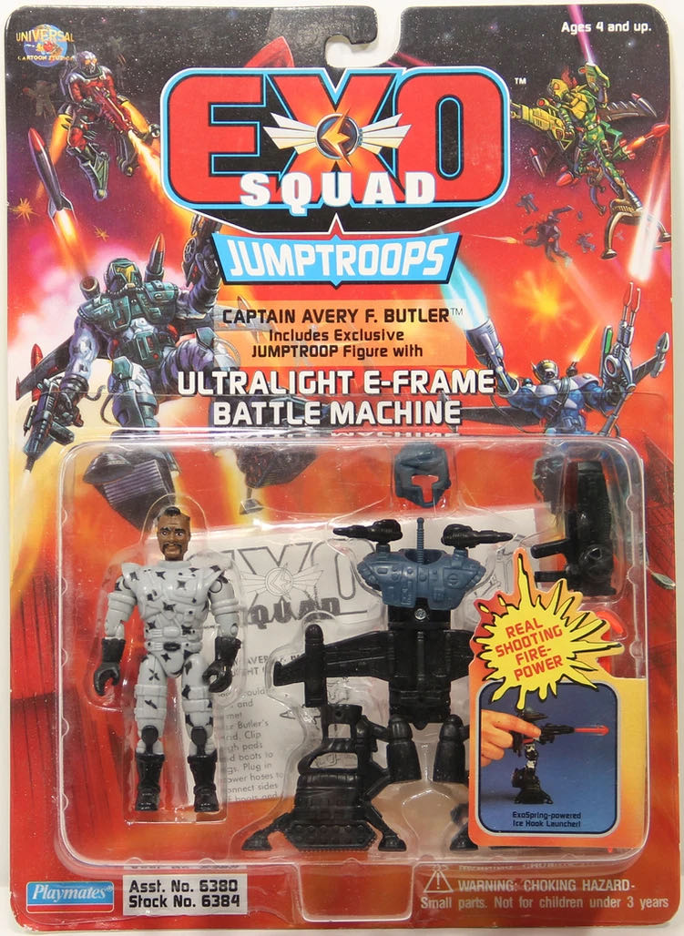 Exo-Squad: Captain Avery F. Butler - Playmates (Exo-Squad Jumptroops) action figure collectible - Main Image 2