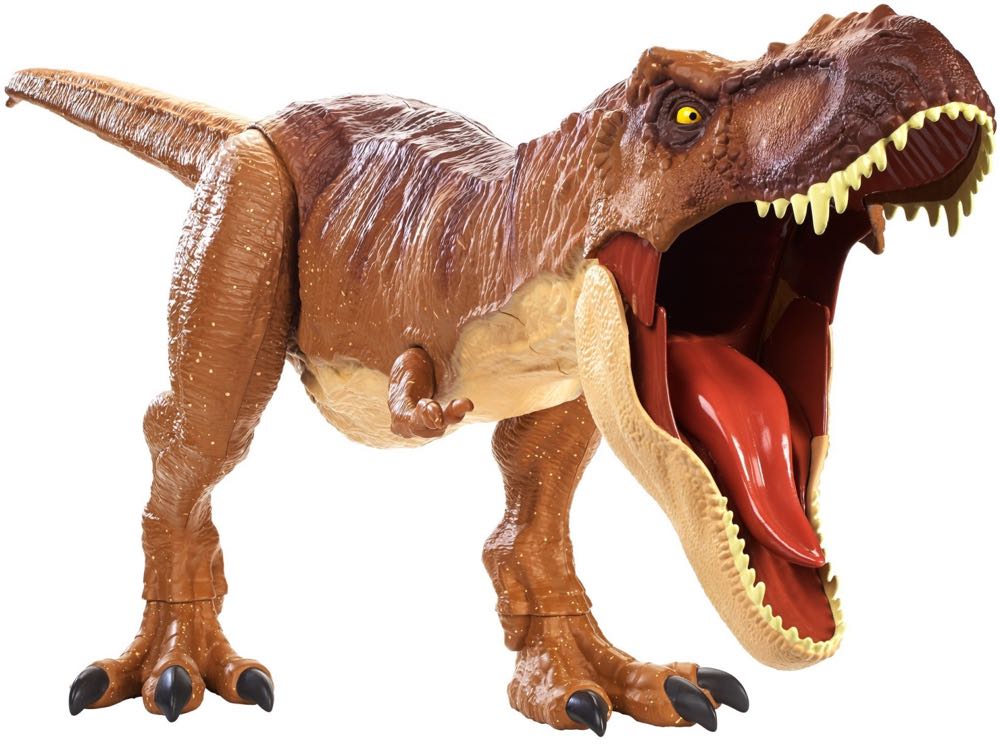 Tyrannosaurus Rex (Si Graffi) Super Colossal - Jurassic World - FMM63  action figure collectible [Barcode 0887961577136] - Main Image 4