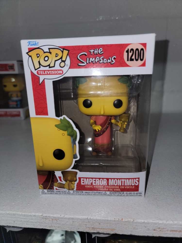 Simpsons Emperor Montimus  action figure collectible - Main Image 1