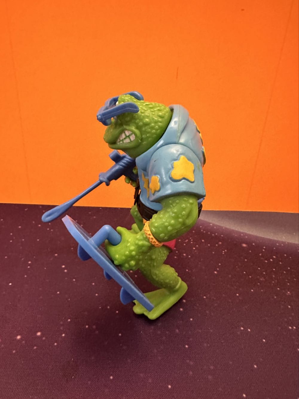 TMNT Genghis Frog (1989) - Playmates action figure collectible - Main Image 4