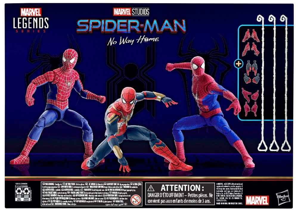 Marvel Legends Spider-Man: No Way Home Multi Figure Set (Hasbro Pulse Exclusive) - Hasbro (Marvel Legends Deluxe Series) action figure collectible - Main Image 2