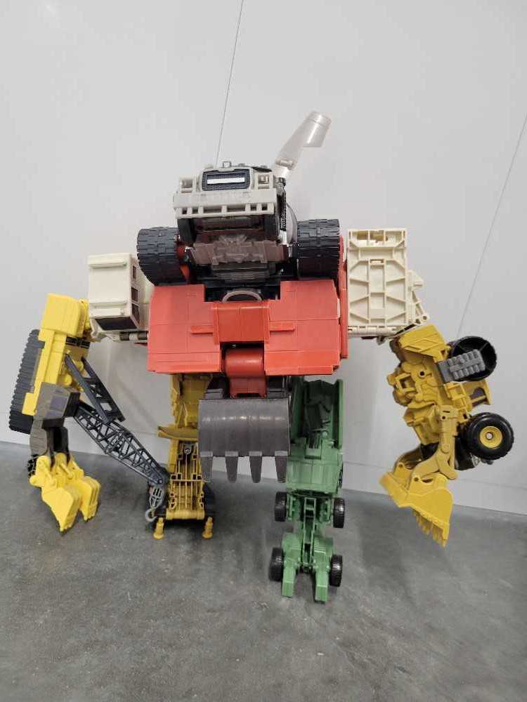 Devastator Missing Left Ear Piece Supreme Combiner Class - Hasbro (Revenge Of The Fallen) action figure collectible - Main Image 4