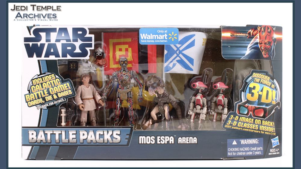 C-3PO (Mos Espa Arena) TPM [3D] Discover The Force (Battle Pack, 1 Of 2) - Hasbro (Star Wars Episode I: The Phantom Menace) action figure collectible - Main Image 4