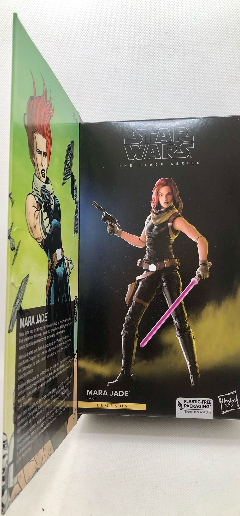 Mara Jade  - Hasbro (Star Wars Black 6” Comic Book) (Star Wars) action figure collectible - Main Image 2