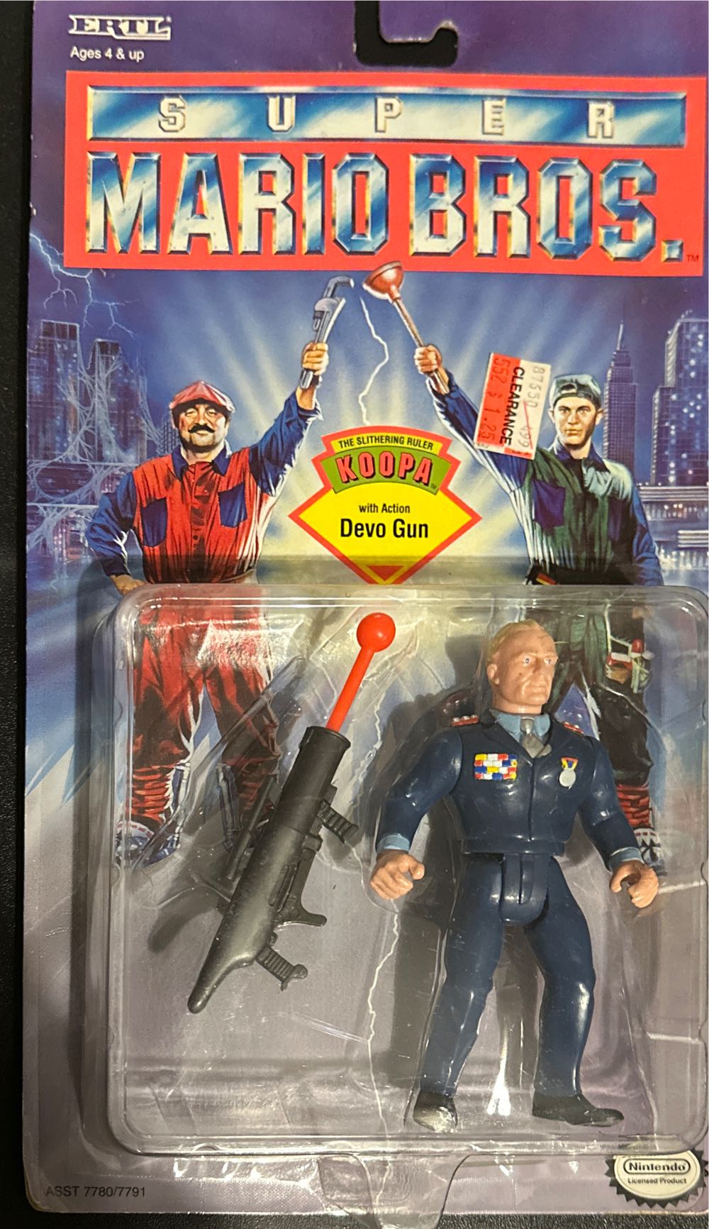 Super Mario Brothers - Koopa - Nintendo action figure collectible [Barcode 036881077916] - Main Image 2