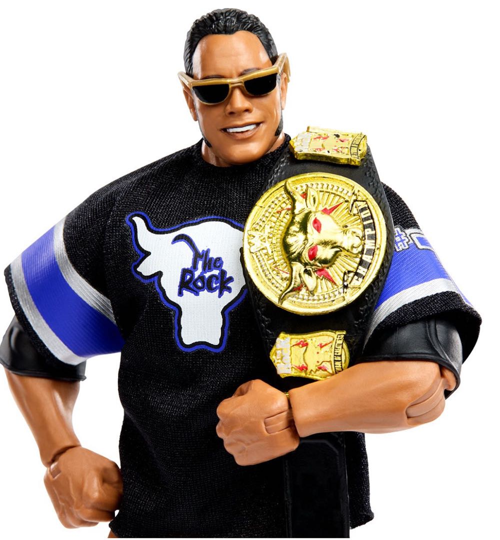 Rock - WWE Mattel (WWE Elite Series 100 (2023)) action figure collectible - Main Image 4