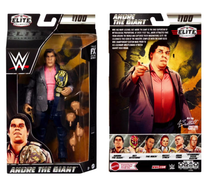 Andre the Giant - WWE Mattel (Elite Series) action figure collectible - Main Image 2