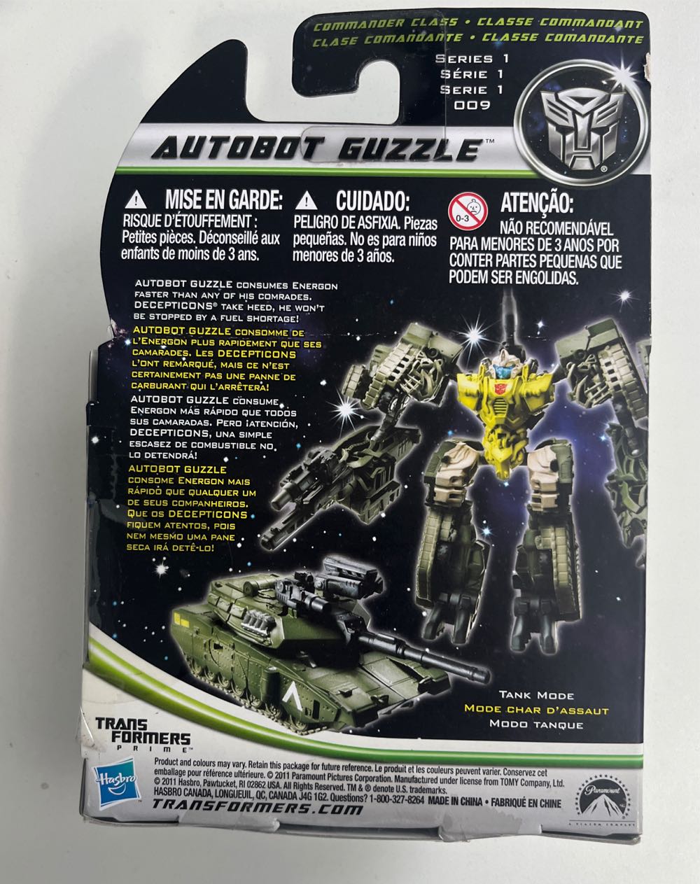 Autobot Guzzle - Hasbro (Transformers: Dark Of The Moon) action figure collectible [Barcode 653569627852] - Main Image 2