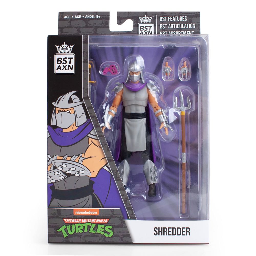 Teenage Mutant Ninja Turtles: Shredder (BST AXN) (TAS) - The Loyal Subjects (BST AXN) action figure collectible - Main Image 2