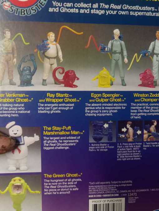 Ghostbusters - Hasbro (Ghostbusters Ghosts) action figure collectible [Barcode 156672000098] - Main Image 2