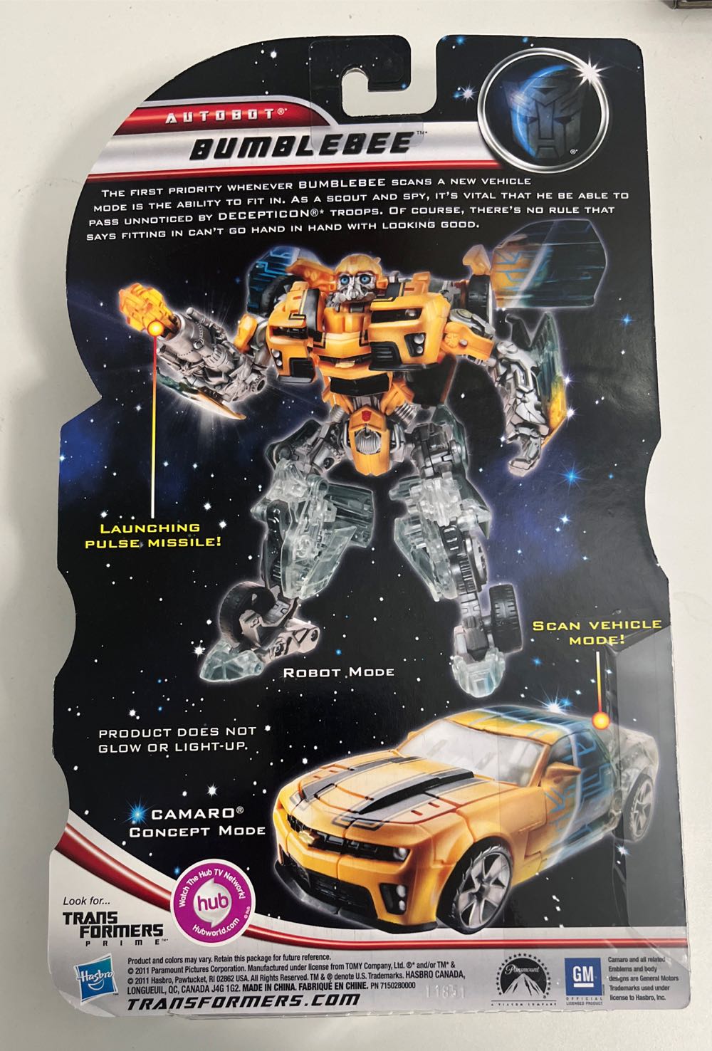 Bumblebee - Hasbro (Transformers: Dark Of The Moon) action figure collectible [Barcode 653569619048] - Main Image 2