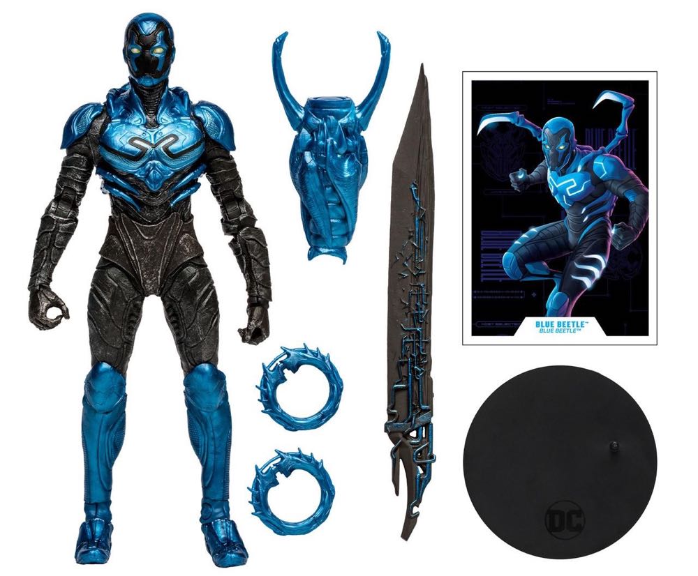 Blue Beetle - DCCU - EXTENDED UNIVERSE (Blue Beetle) action figure collectible [Barcode 787926155761] - Main Image 2