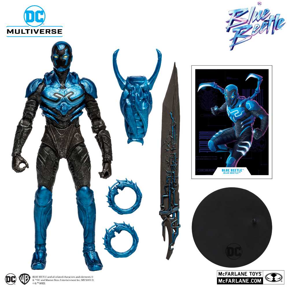Blue Beetle - DCCU - EXTENDED UNIVERSE (Blue Beetle) action figure collectible [Barcode 787926155761] - Main Image 3
