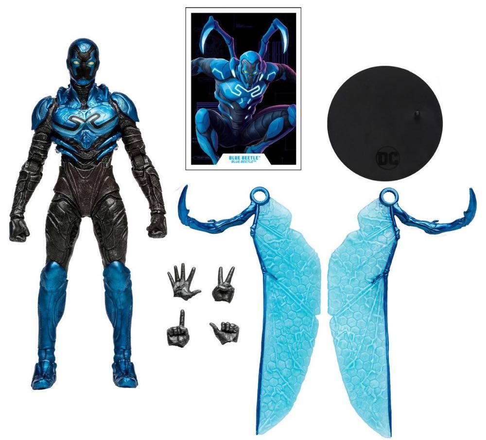 Blue Beetle (Battle Mode) - McFarlane Toys (Blue Beetle (2023)) action figure collectible [Barcode 787926155778] - Main Image 2