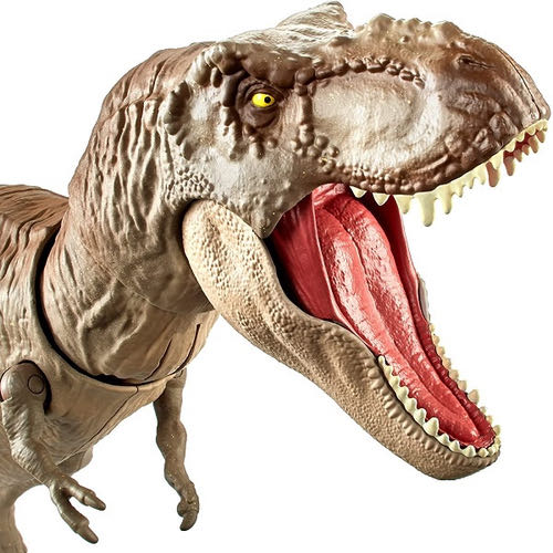 Bite ‘n Fight Tyrannosaurus Rex - Jurassic World Primal Attack - Mattel action figure collectible [Barcode 0887961870640] - Main Image 3