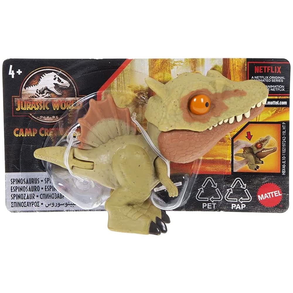 Soinosaurus - Jurassic World Camp Cretaceous Snap Squad - GJR07 - Mattel action figure collectible [Barcode 194735004317] - Main Image 2
