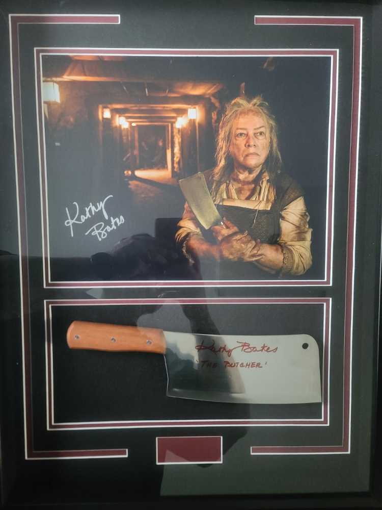 AHS Roanoke Kathy Bates Signed Display  (Horror) action figure collectible - Main Image 2