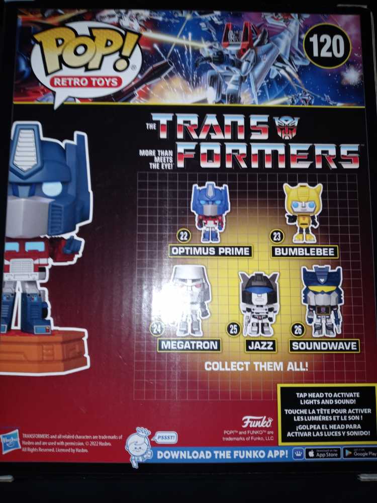 Transformers: Optimus Prime #120 - Funko (Transformers) (Transformers) action figure collectible [Barcode 889698649988] - Main Image 2