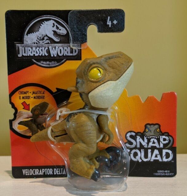 Velociraptor Delta - Jurassic World Snap Squad - GGN28? - Mattel action figure collectible [Barcode 887961841978] - Main Image 2