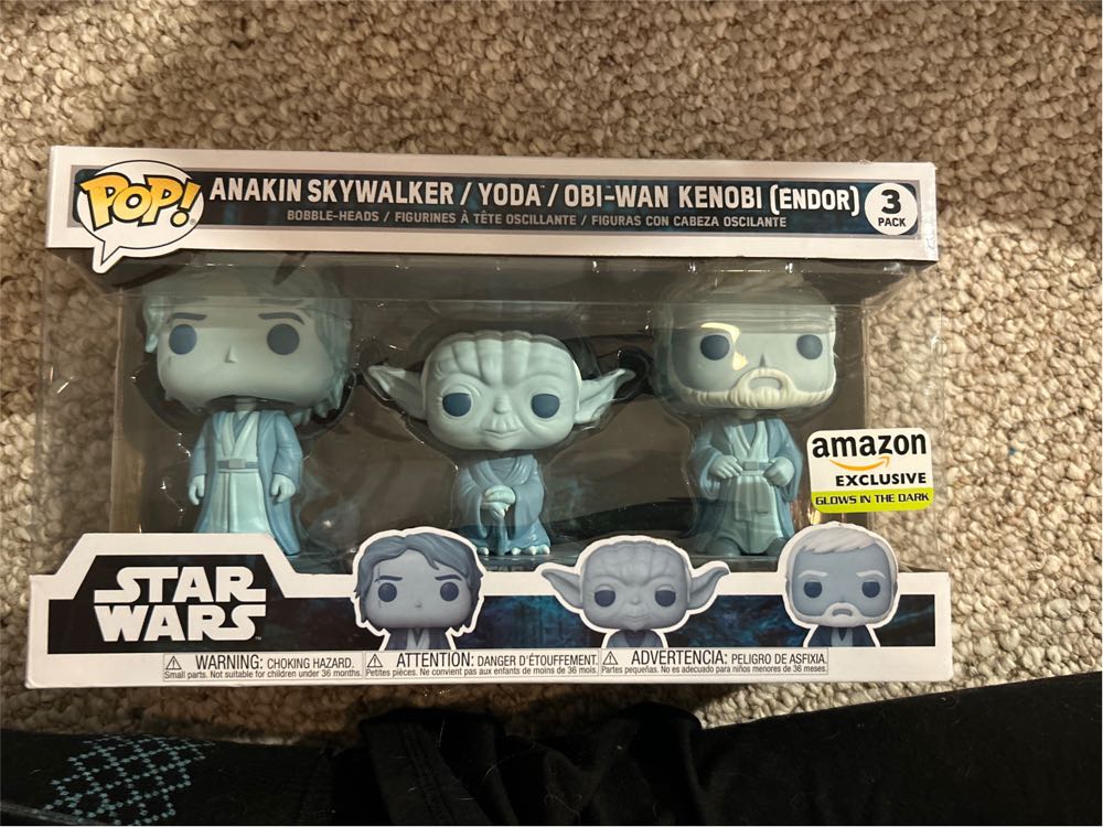 Anakin Skywalker/Yoda/Obi-Wan Kenobi (Endor)  action figure collectible - Main Image 1