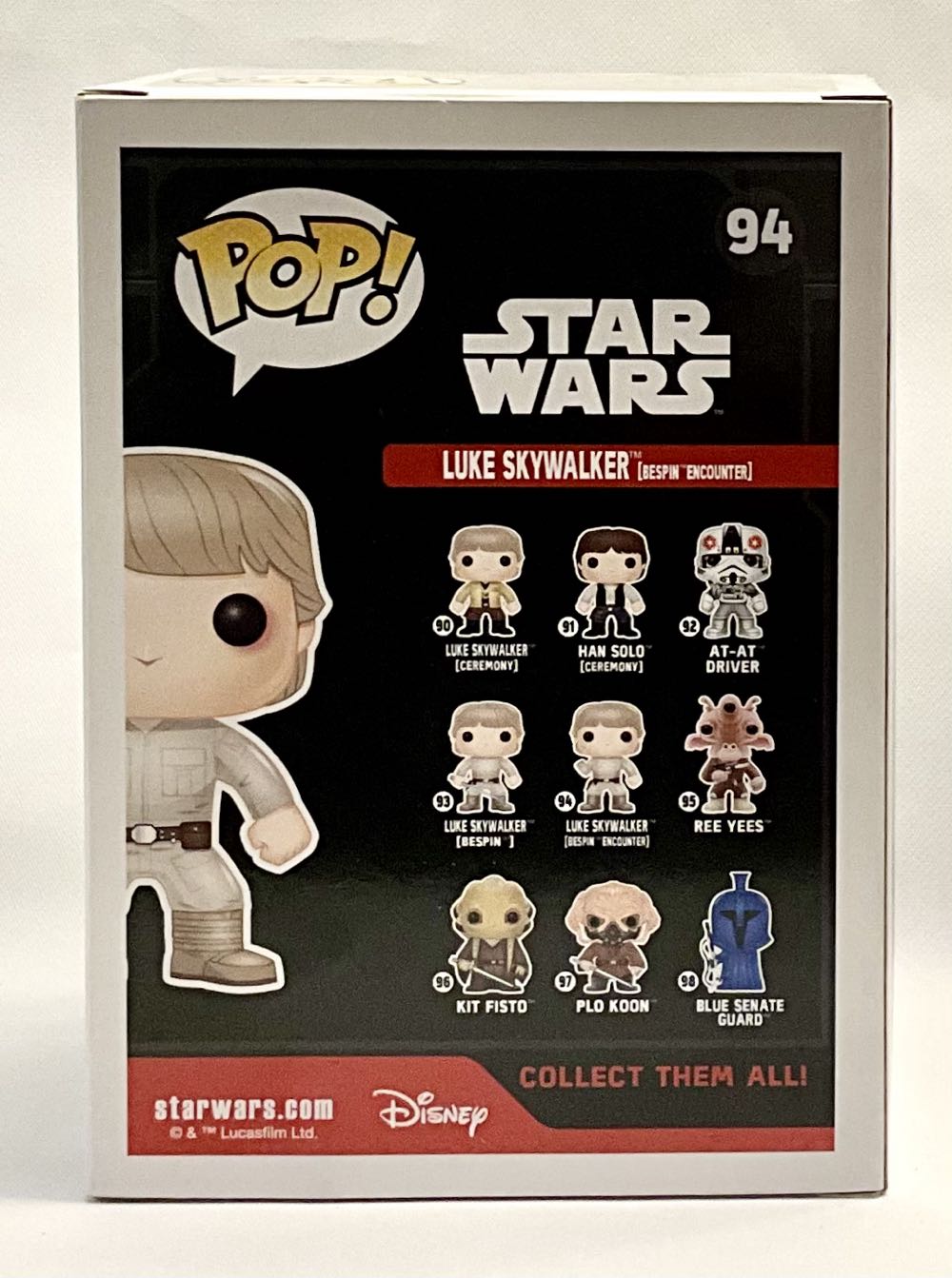 Funko Star Wars: Luke Skywalker (Bespin Encounter) - Funko (Funko Star Wars) action figure collectible [Barcode 849803087166] - Main Image 2