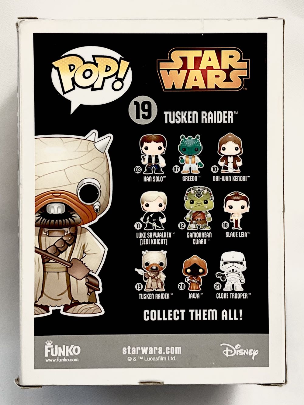 #19 Tusken Raider  (Funko Pop!) action figure collectible [Barcode 849803060428] - Main Image 2