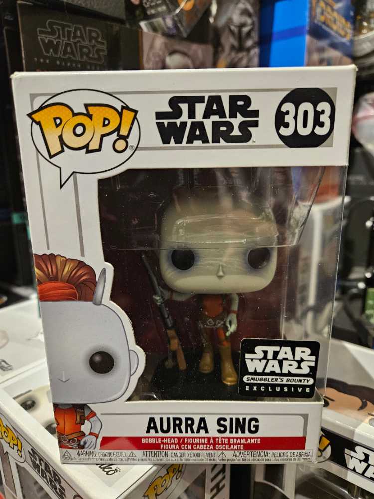 #303 Aurra Sing - Funko (Funko Pop!) action figure collectible [Barcode 889698406772] - Main Image 2