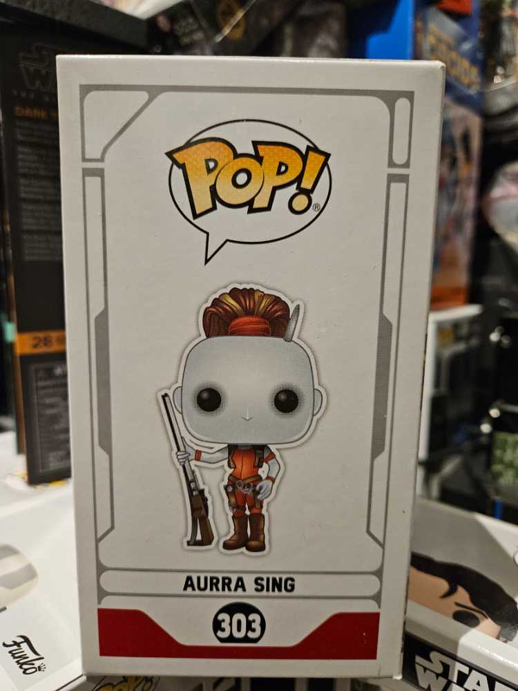 #303 Aurra Sing - Funko (Funko Pop!) action figure collectible [Barcode 889698406772] - Main Image 4