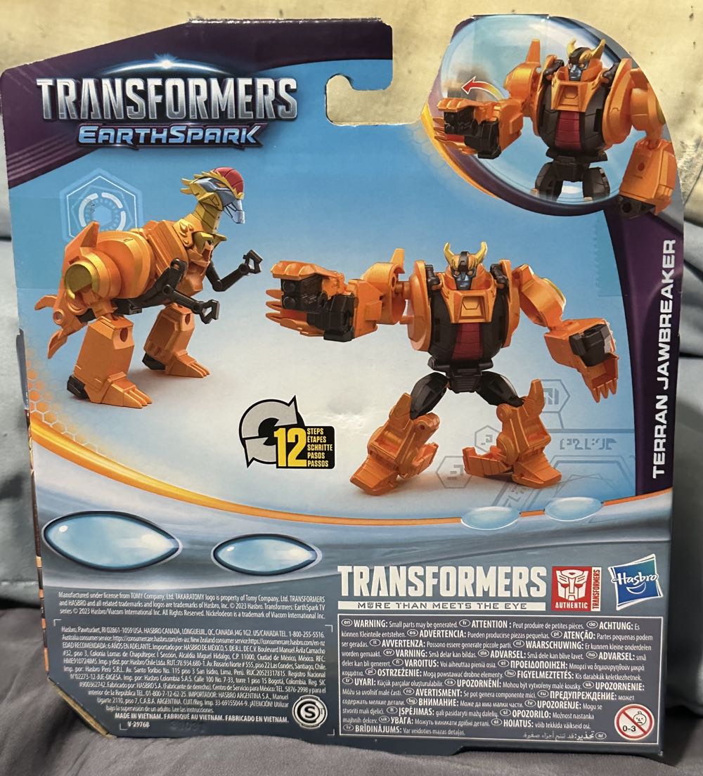 Earthspark - Terran Jawbreaker - Hasbro (TF Earthspark) action figure collectible [Barcode 5010996146724] - Main Image 2