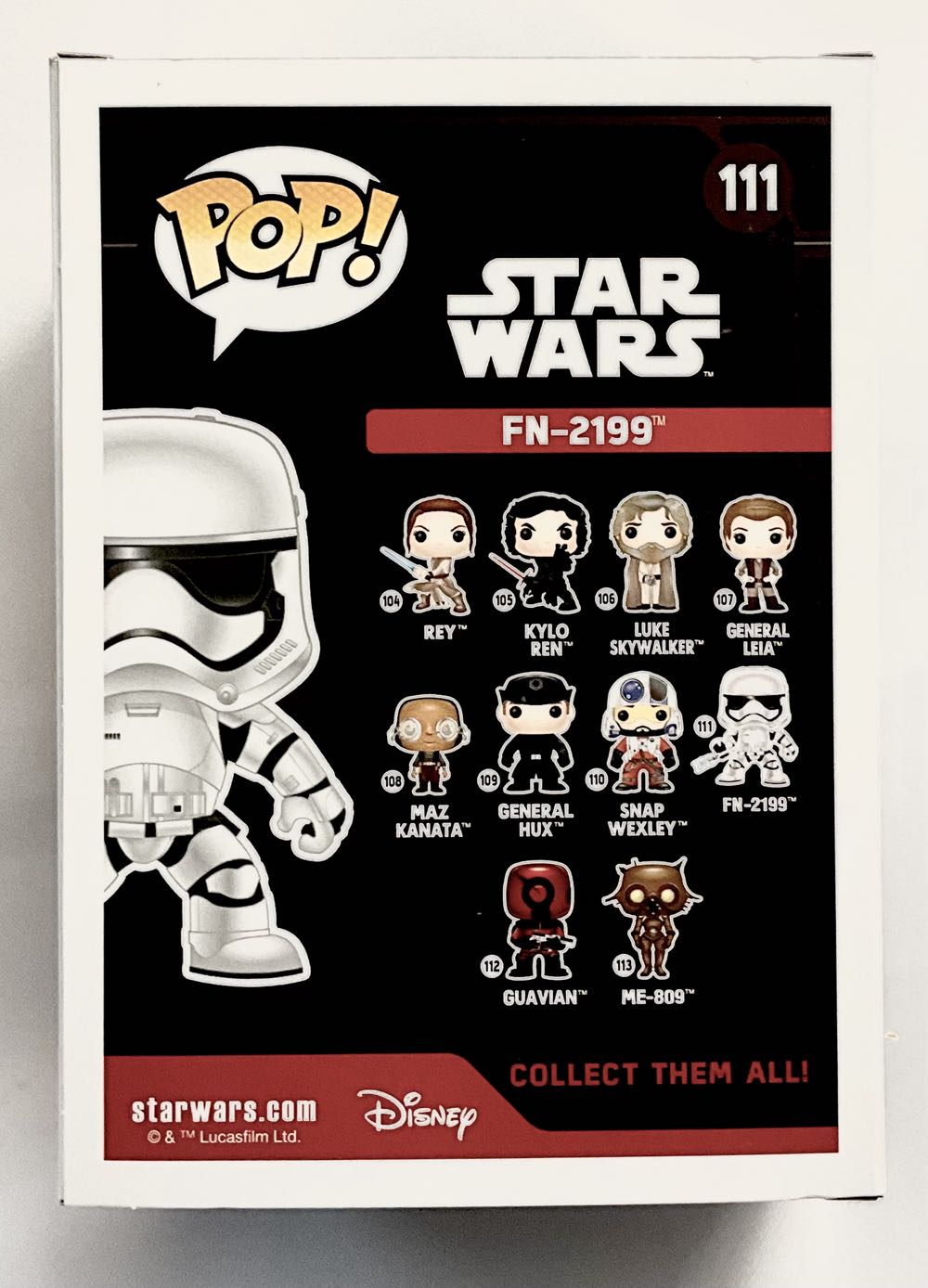 #111 FN-2199  (Funko Pop!) action figure collectible [Barcode 849803096205] - Main Image 2
