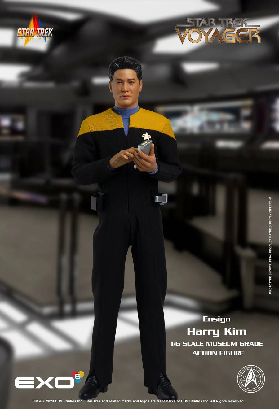 EXO-6 - Star Trek - Voyager - Ensign Harry Kim - EXO-6 (Harry Kim) action figure collectible [Barcode 656382537346] - Main Image 2