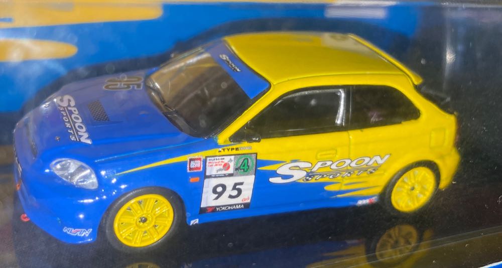 Honda Civic Type-R EK9 - Tarmac (Spoon) action figure collectible [Barcode 9580015710749] - Main Image 2